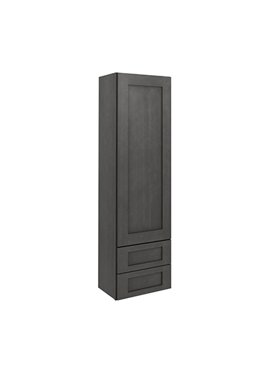 Greystone Shaker W2d1860 Double Drawer Wall Cabinet Closed