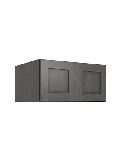 Greystone Shaker W301524b Refrigerator Wall Cabinet Closed