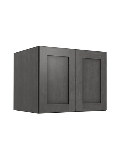 Greystone Shaker W302424b Refrigerator Wall Cabinet Closed