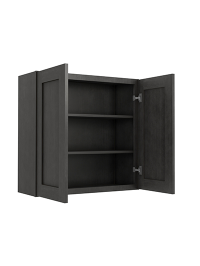 AG-W3030B: Greystone Shaker 30″ Double Door Wall Cabinet