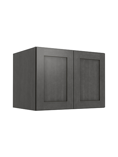 Greystone Shaker W332424b Refrigerator Wall Cabinet Closed