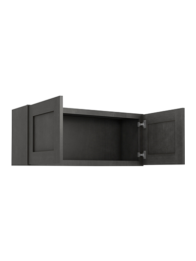 AG-W3615B: Greystone Shaker 36″ Double Door Bridge Wall Cabinet