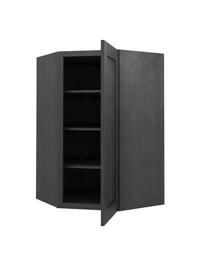 AG-WDC274215: Greystone Shaker 27″ Diagonal Corner Wall Cabinet