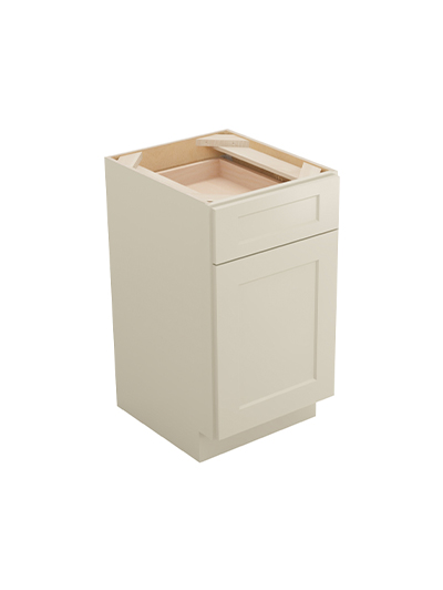 Shaker Antique White Dfb18 Drawer File Base Closed