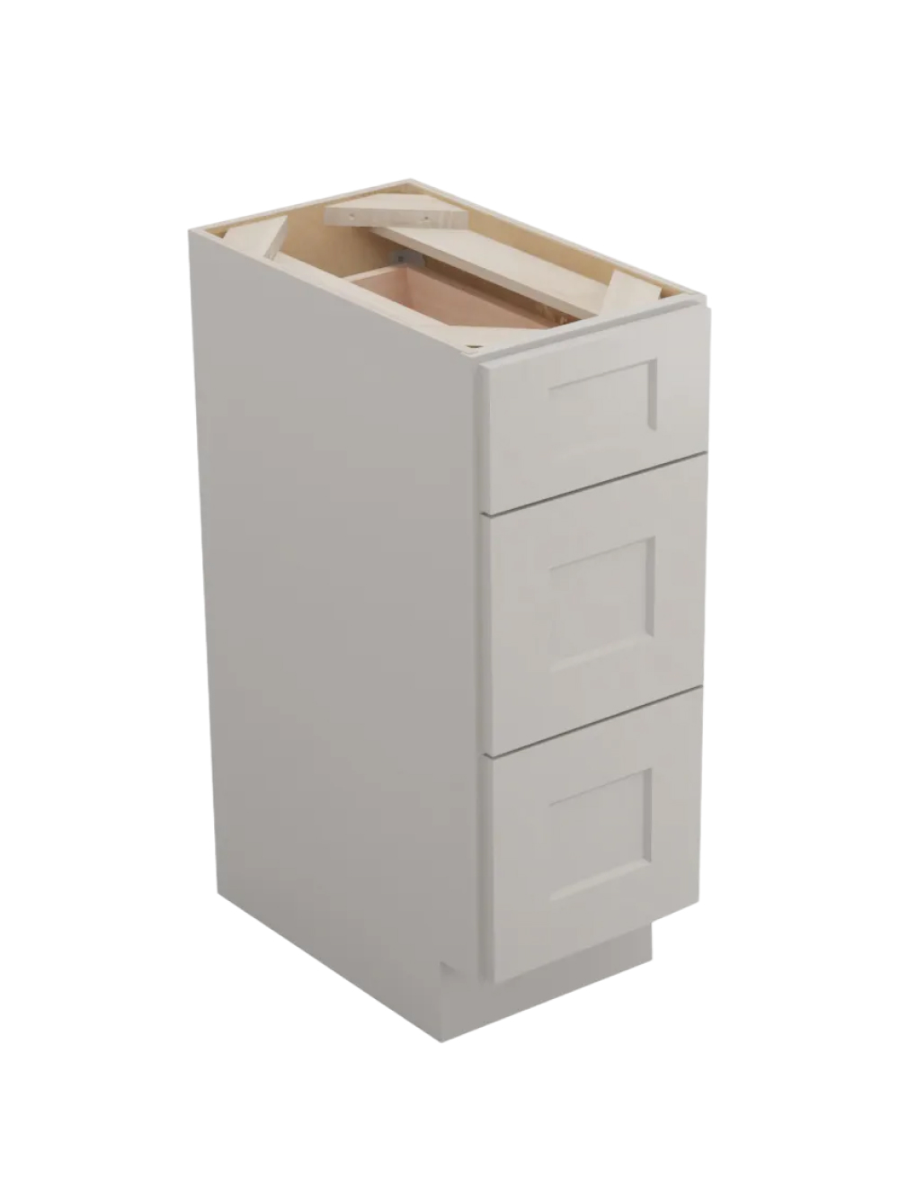 Shaker Dove 3vdb12 Vanity Drawer Base Closed