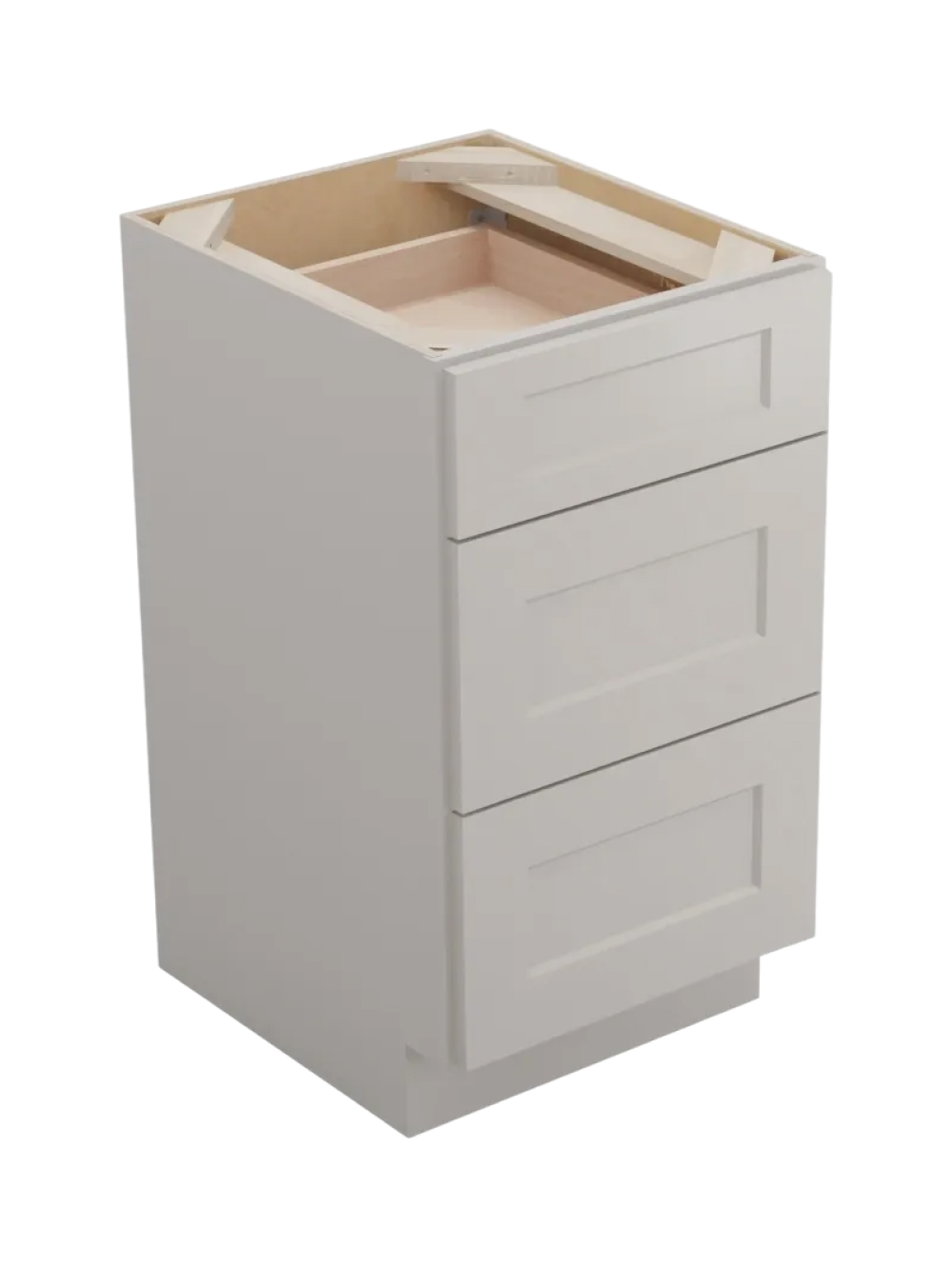 Shaker Dove 3vdb18 Vanity Drawer Base Closed