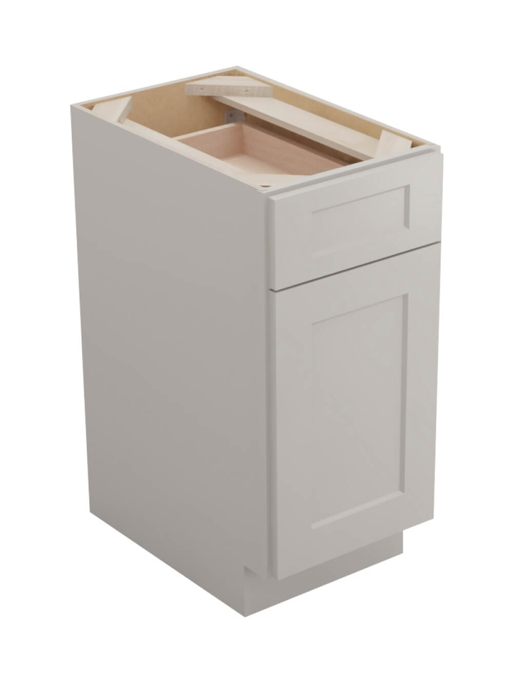 Shaker Dove B15td Tray Divider Base Closed