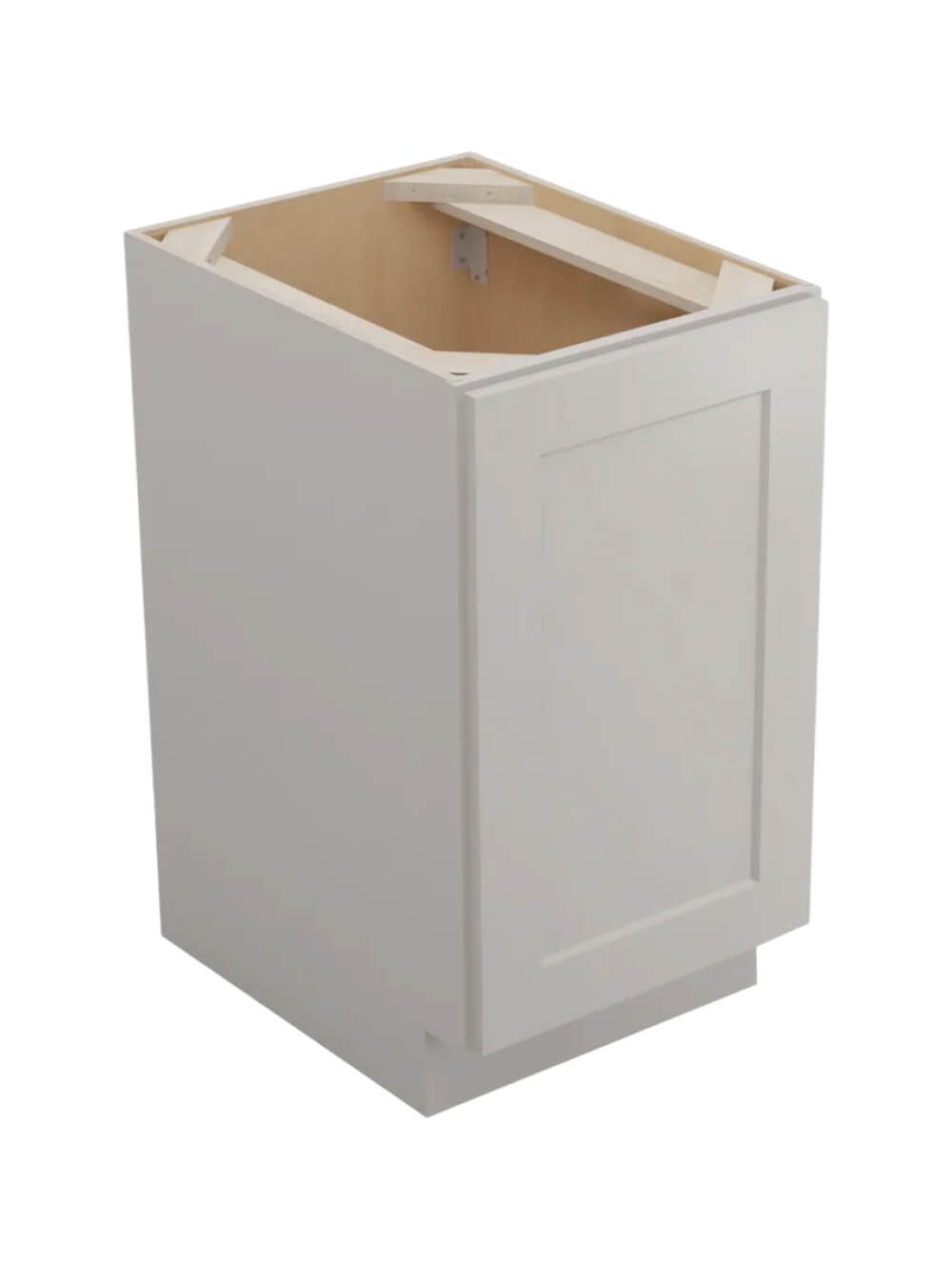 Shaker Dove B18fh Single Door Base Closed