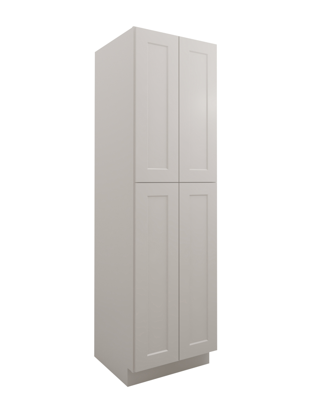 Shaker Dove U2484244rs Utility Rollout Shelf Cabinet Closed