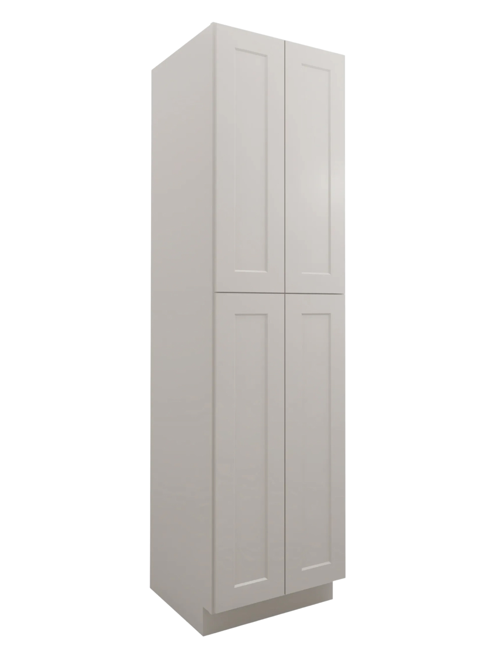 Shaker Dove U2490244rs Utility Rollout Shelf Cabinet Closed