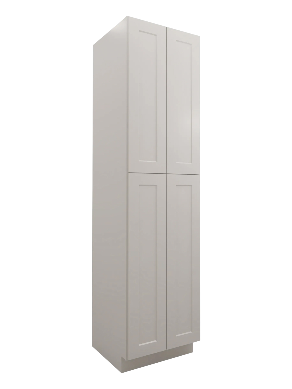 Shaker Dove U2496244rs Utility Rollout Shelf Cabinet Closed