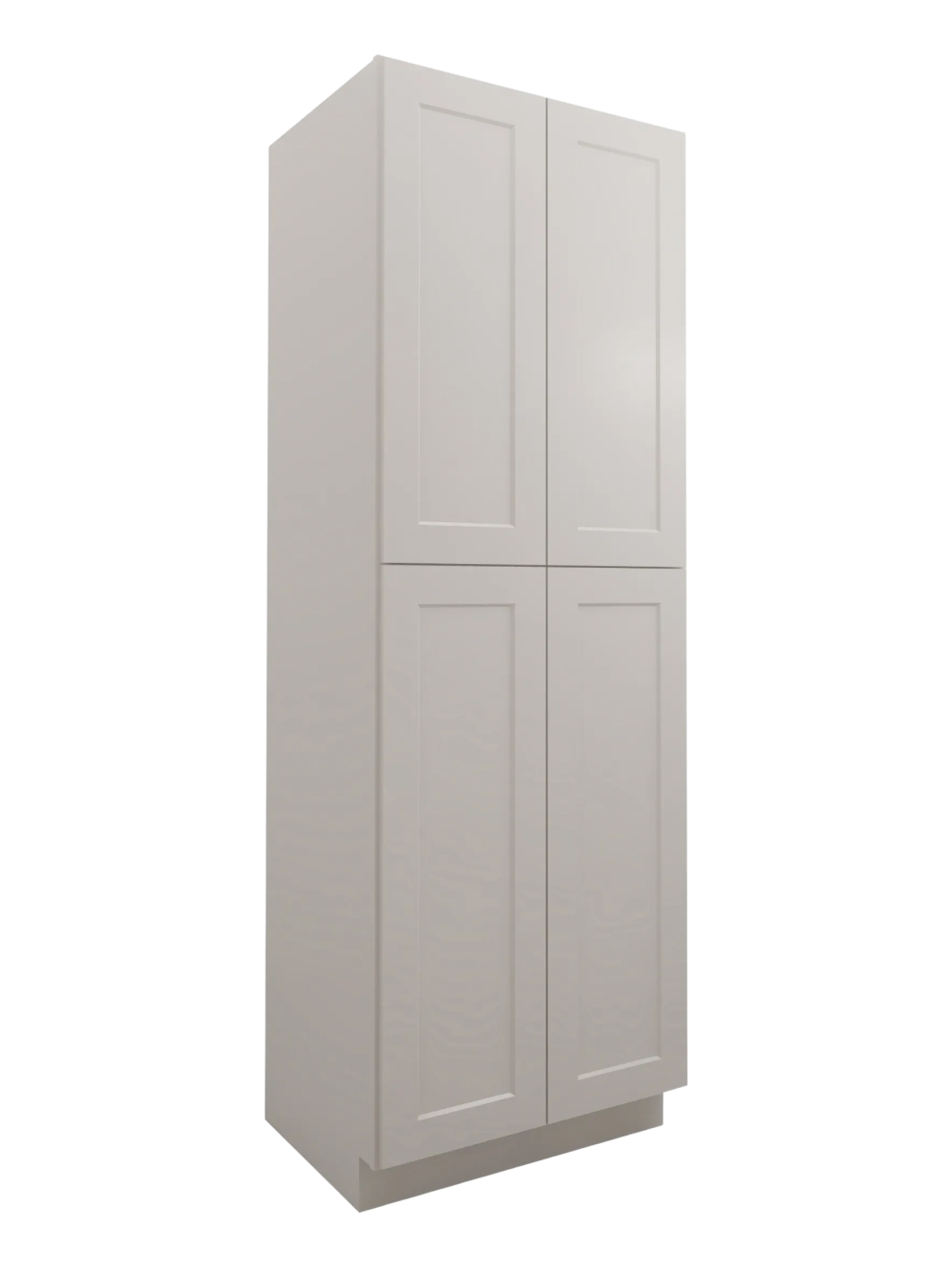 Shaker Dove U3090244rs Utility Rollout Shelf Cabinet Closed