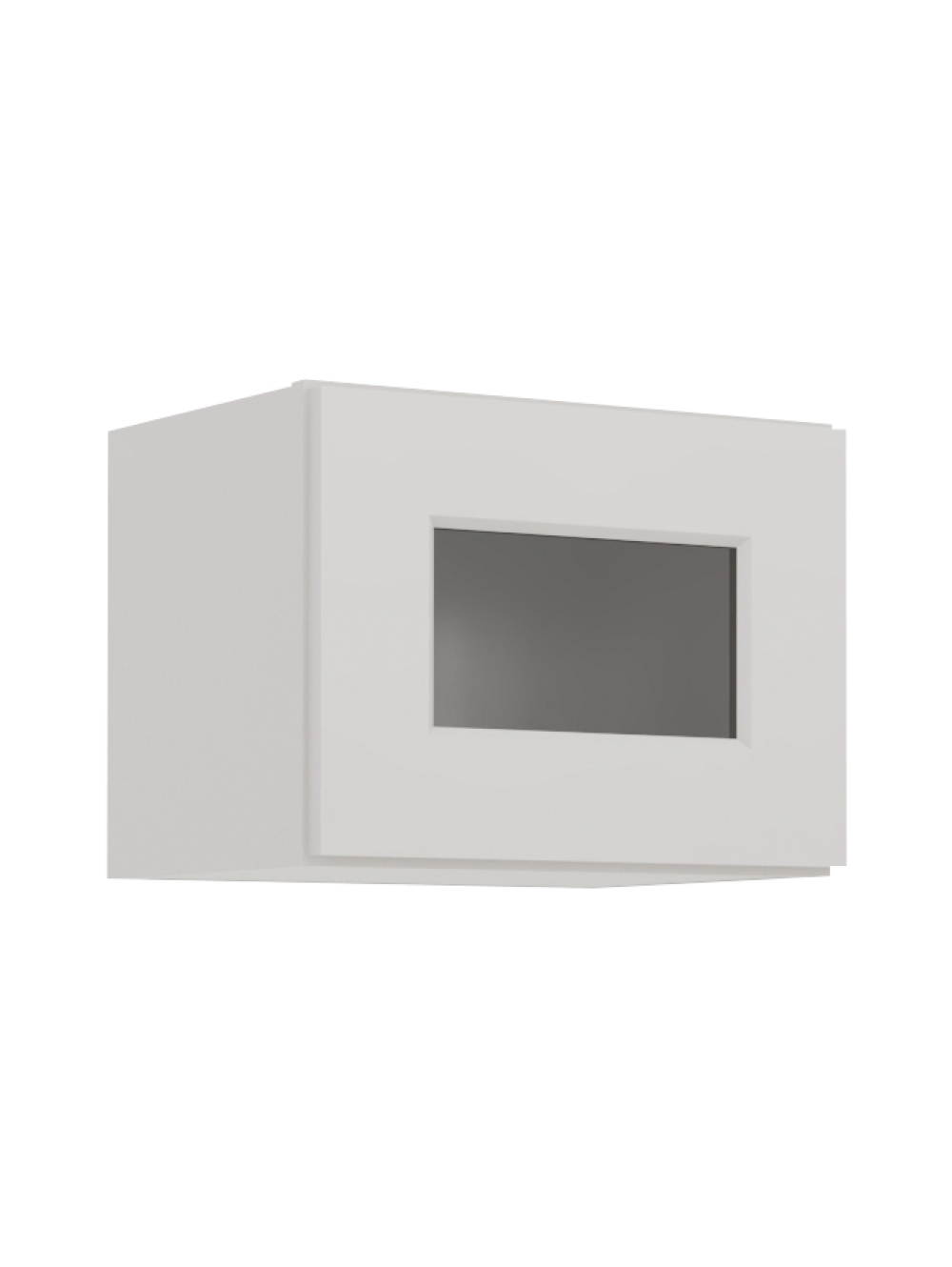 Shaker Dove W1512gd Glass Door Wall Stacker Closed