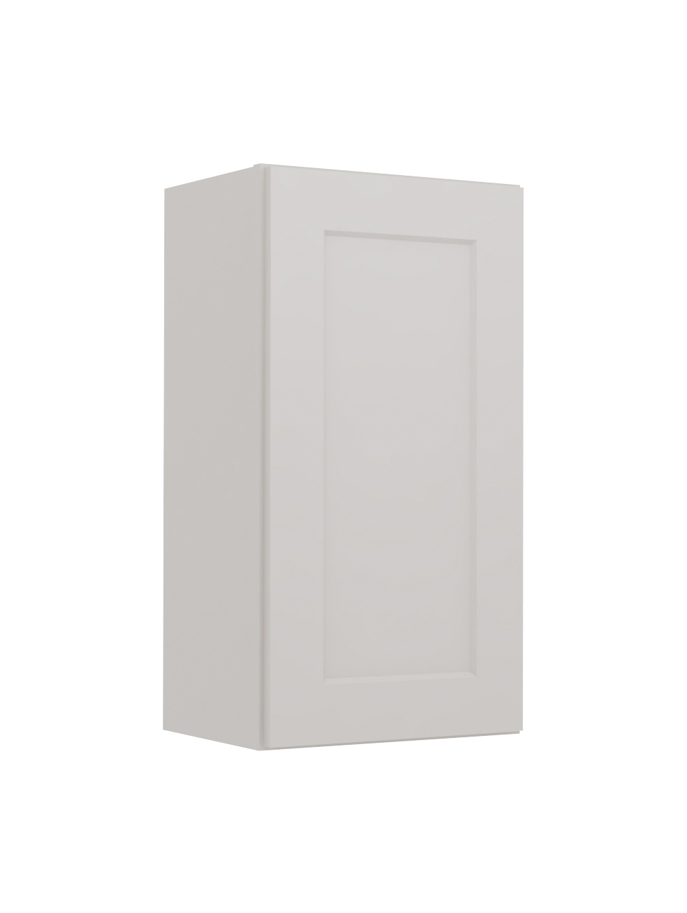Shaker Dove W1530 Single Door Wall Cabinet Closed