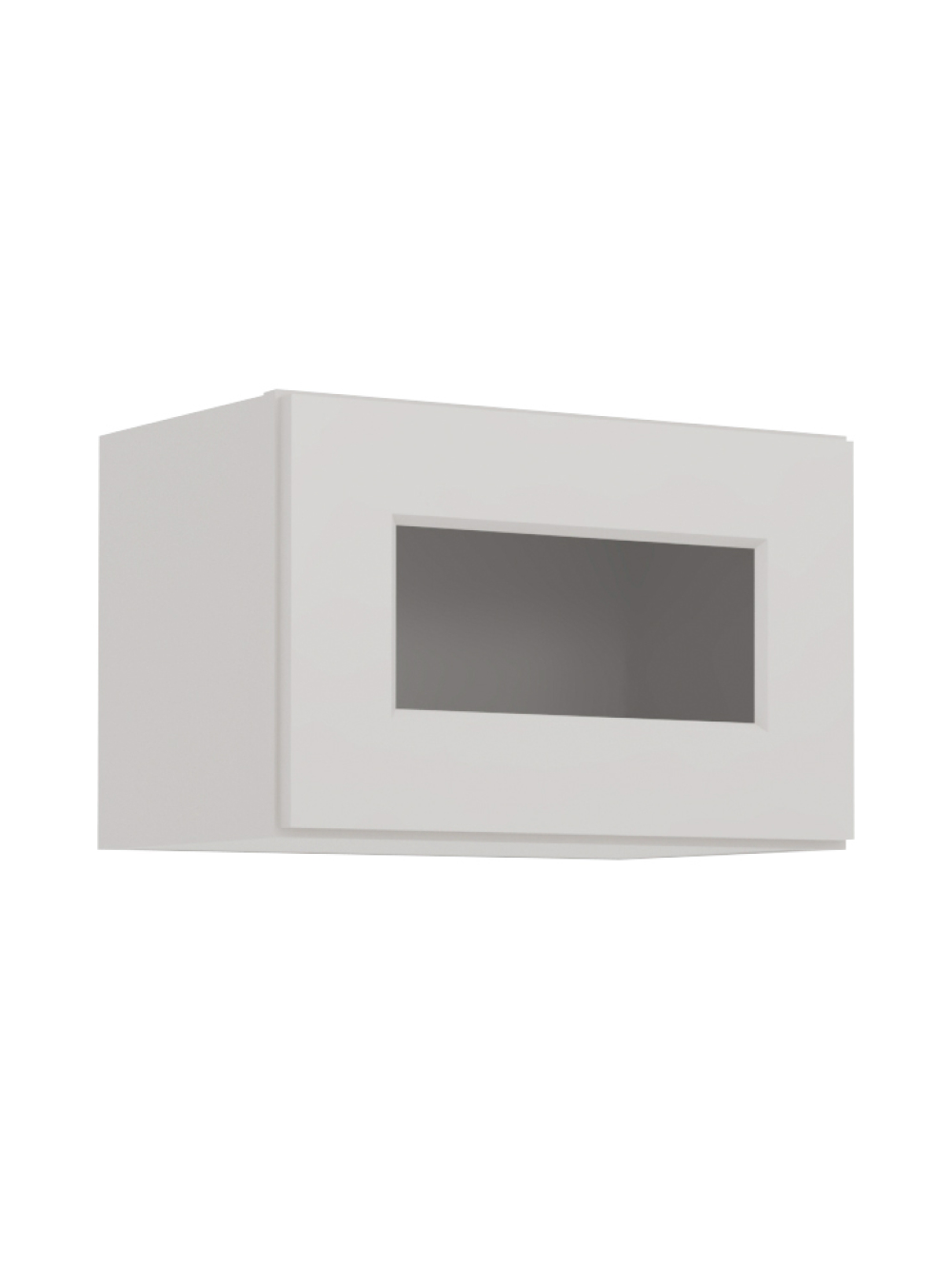 Shaker Dove W1812gd Glass Door Wall Stacker Closed