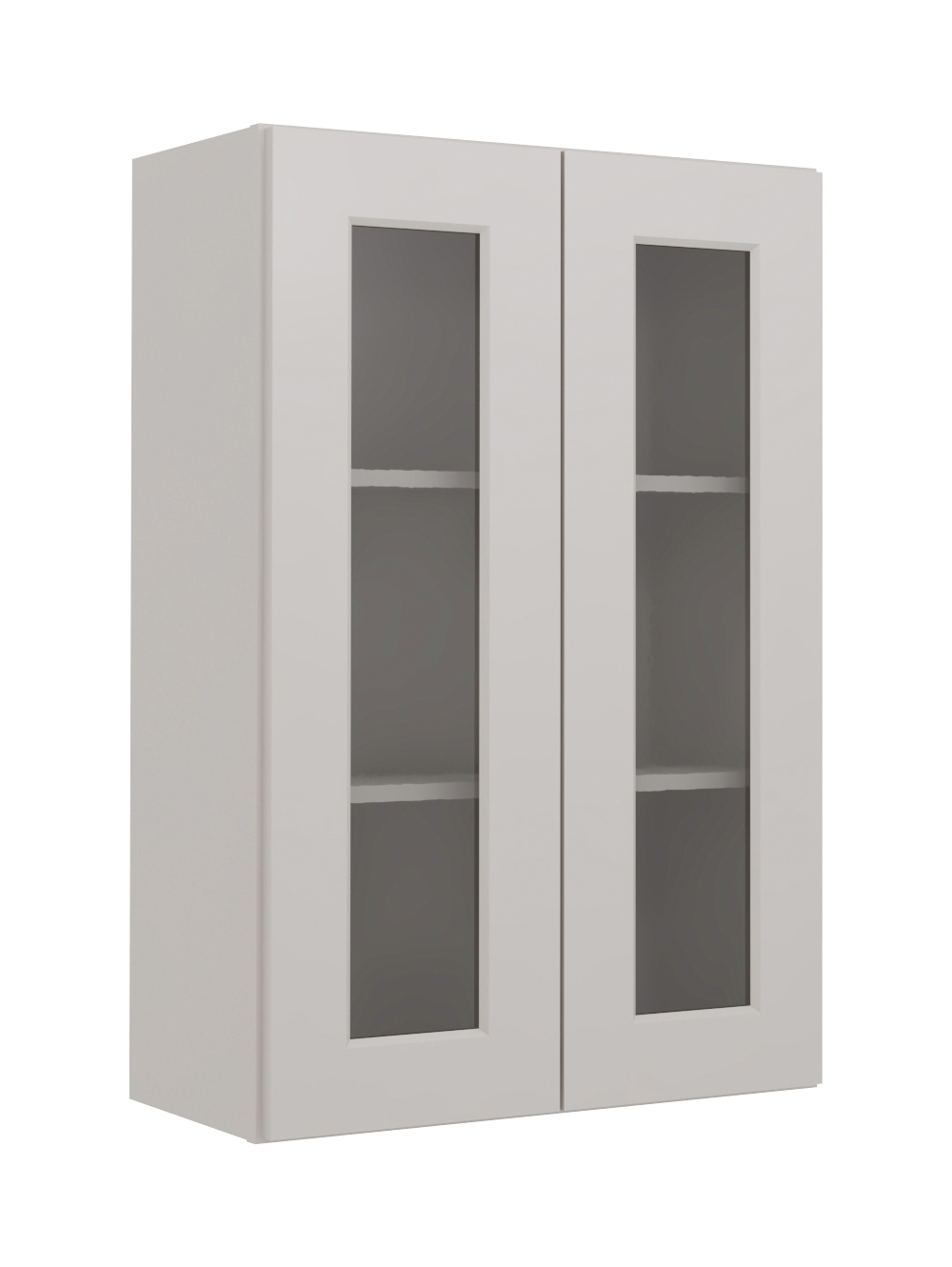 Shaker Dove W2436gd Glass Door Wall Closed