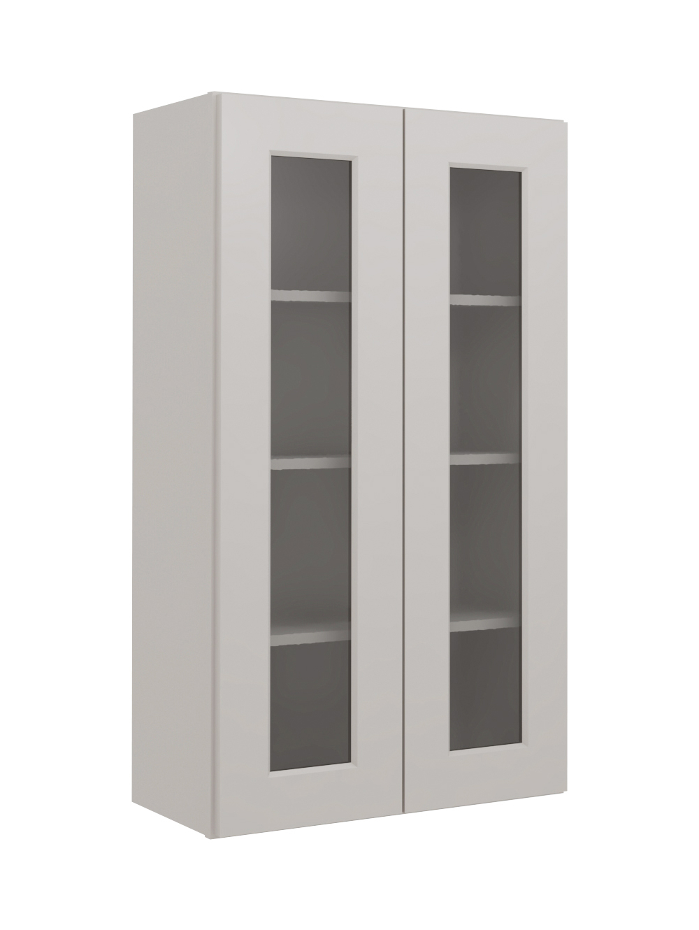 Shaker Dove W2442gd Glass Door Wall Closed