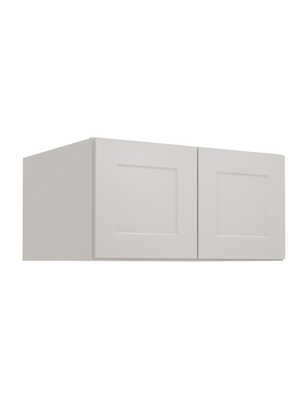 Shaker Dove W301524 Wall Refrigerator Cabinet Closed
