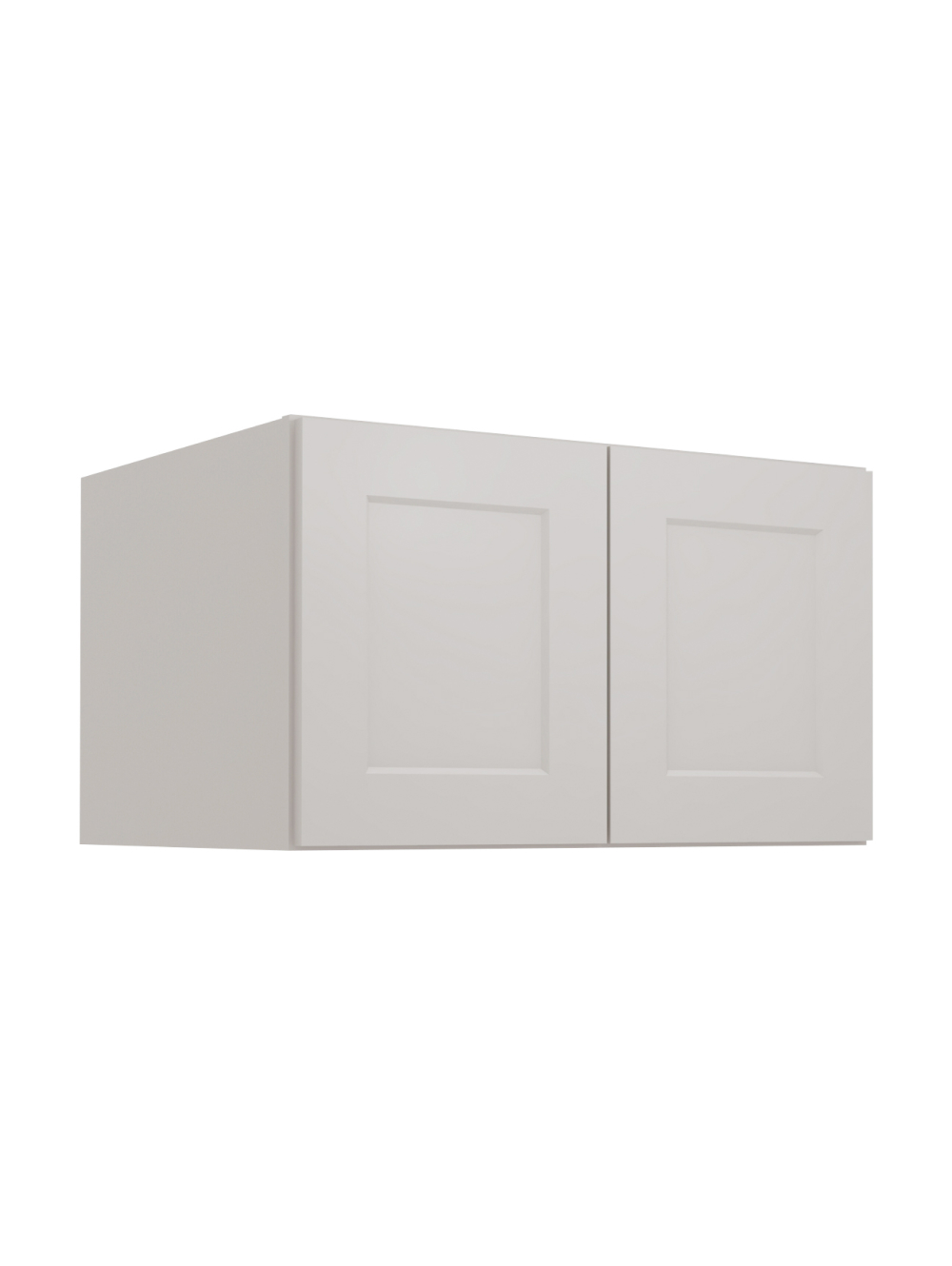 Shaker Dove W301824 Wall Refrigerator Cabinet Closed