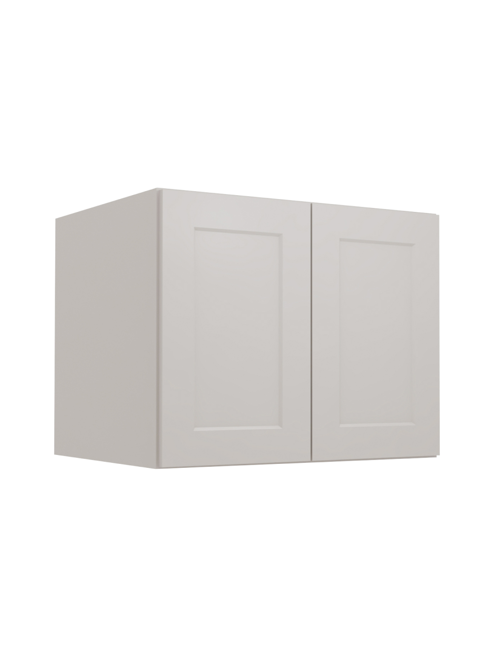 Shaker Dove W302424 Wall Refrigerator Cabinet Closed