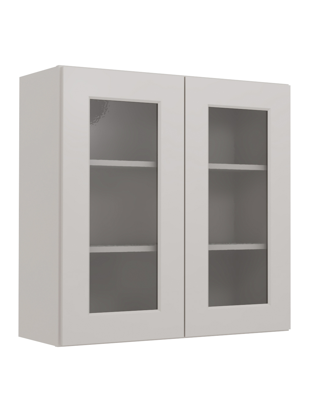 Shaker Dove W3030gd Glass Door Wall Closed