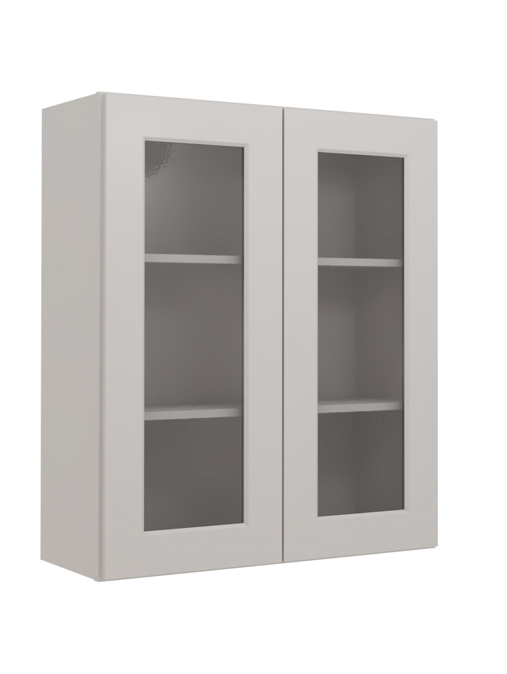Shaker Dove W3036gd Glass Door Wall Closed
