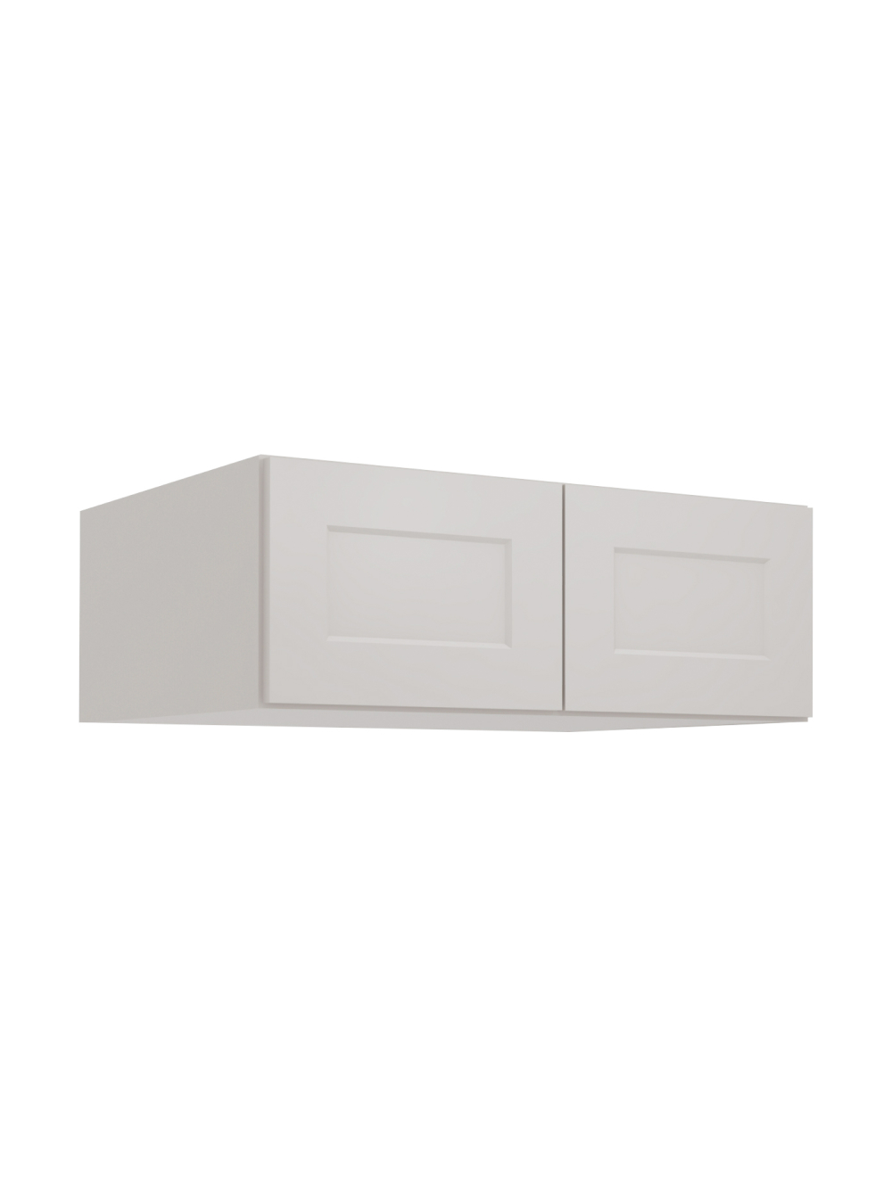 Shaker Dove W331224 Wall Refrigerator Cabinet Closed