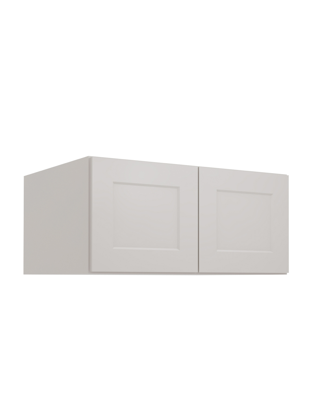 Shaker Dove W331524 Wall Refrigerator Cabinet Closed