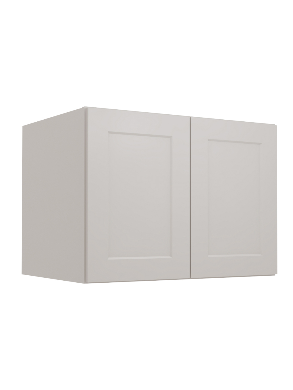 Shaker Dove W332424 Wall Refrigerator Cabinet Closed