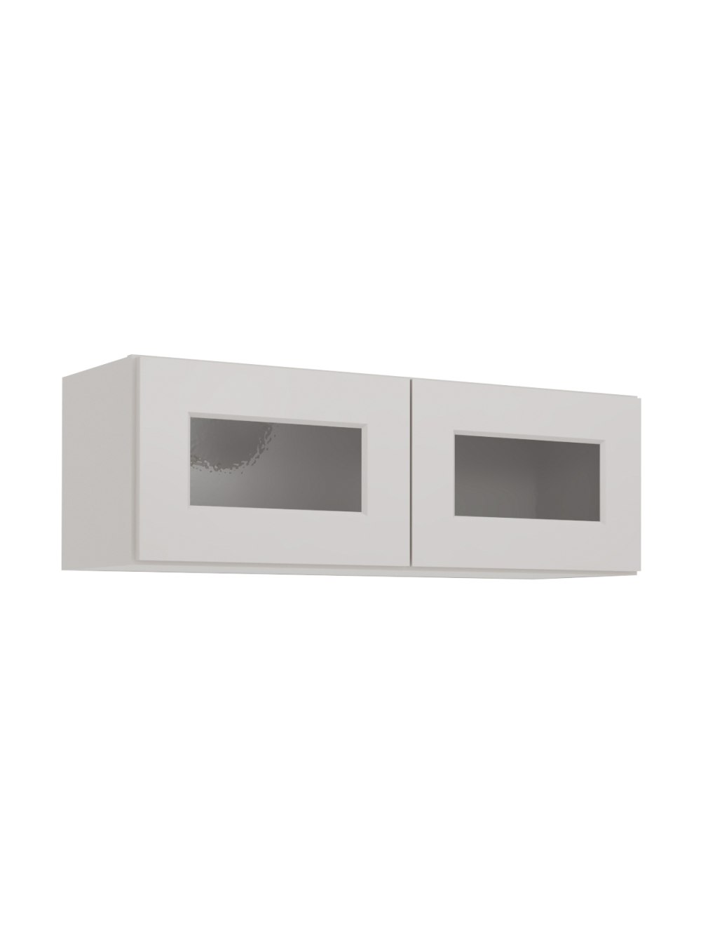Shaker Dove W3612gd Glass Door Wall Stacker Closed