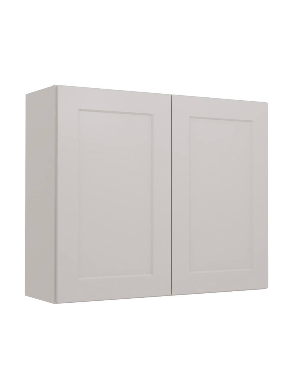 Shaker Dove W3630 Wall Cabinet Closed