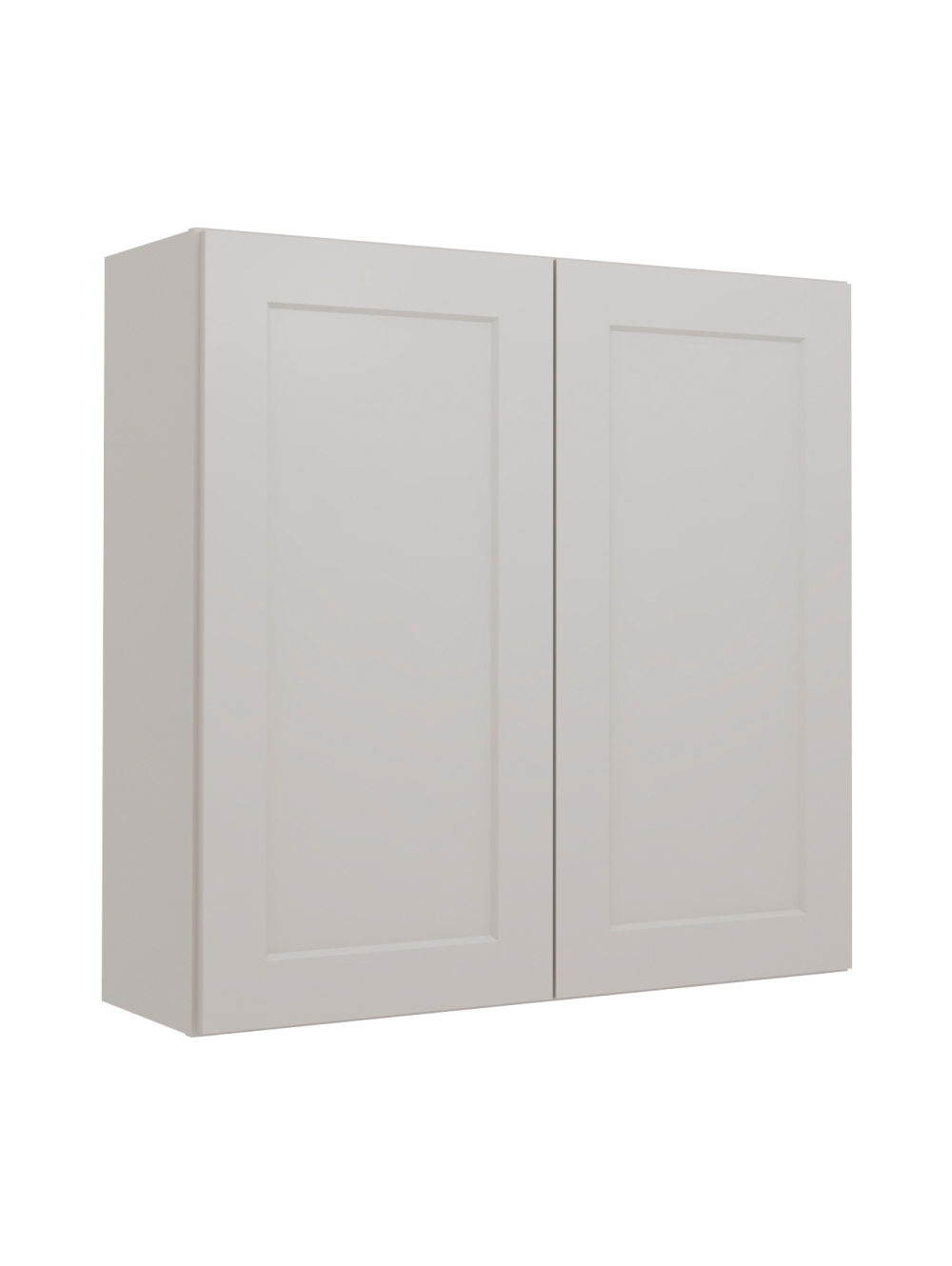 Shaker Dove W3636 Wall Cabinet Closed