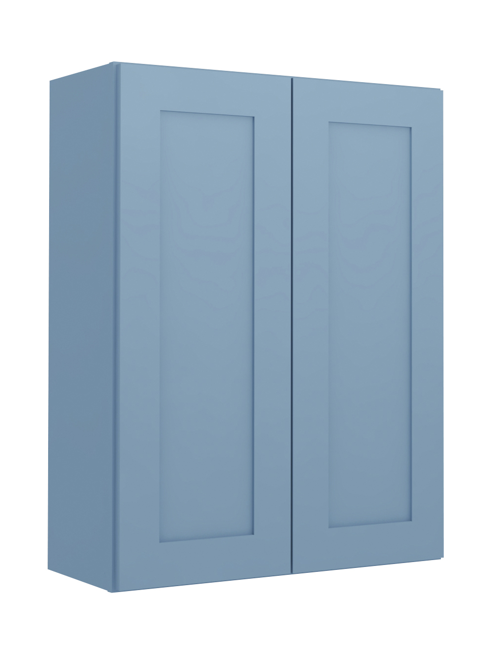 Xterra Blue Shaker W2736b Double Door Wall Closed