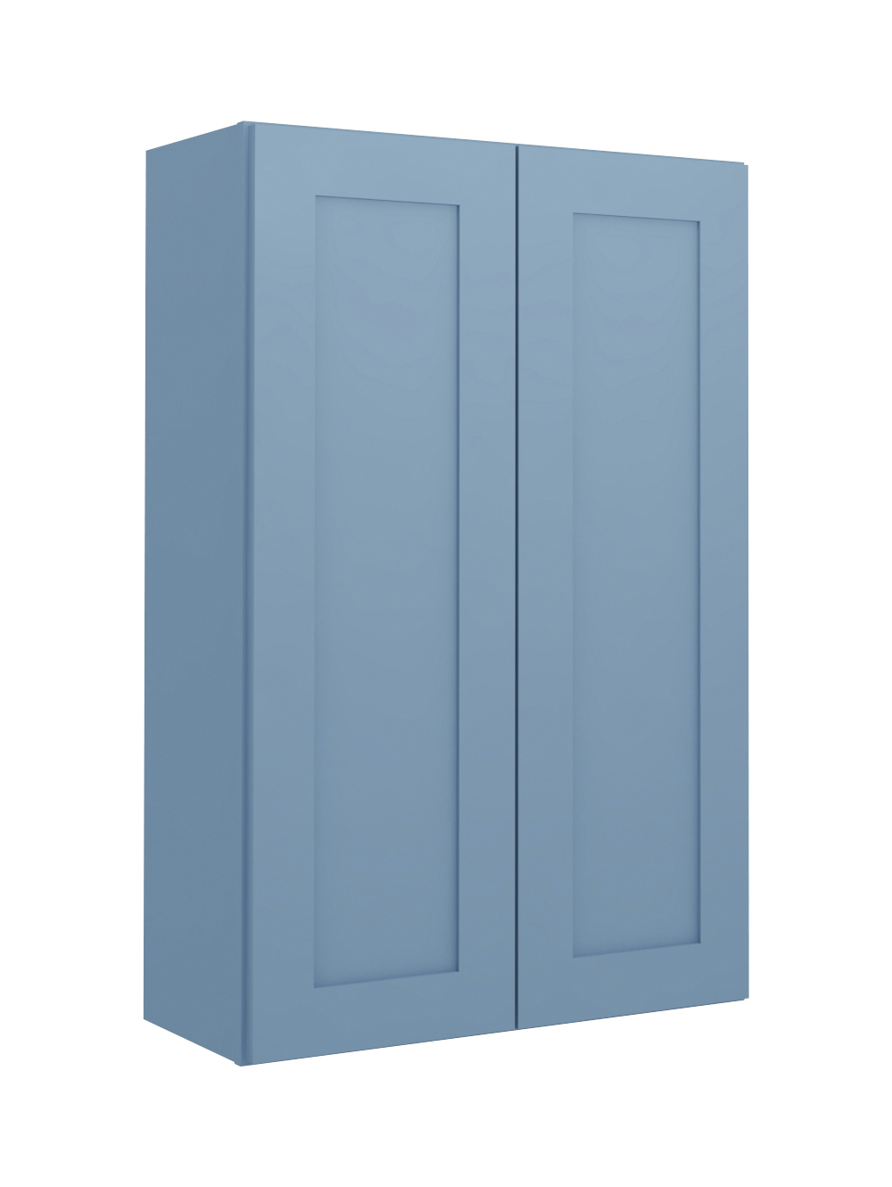 Xterra Blue Shaker W2742b Double Door Wall Closed