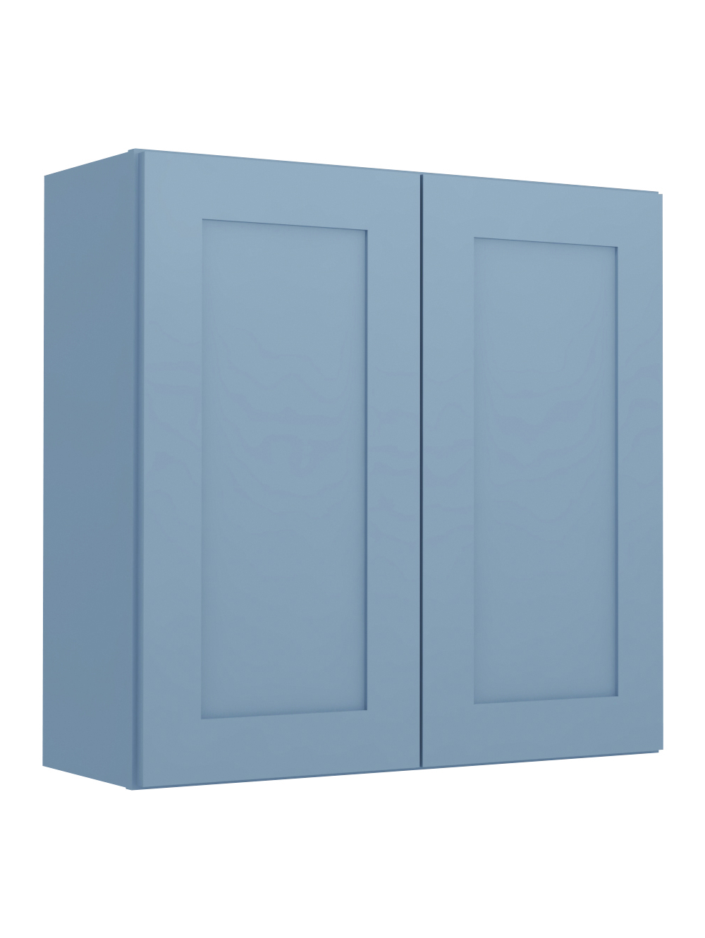 Xterra Blue Shaker W3030b Double Door Wall Closed