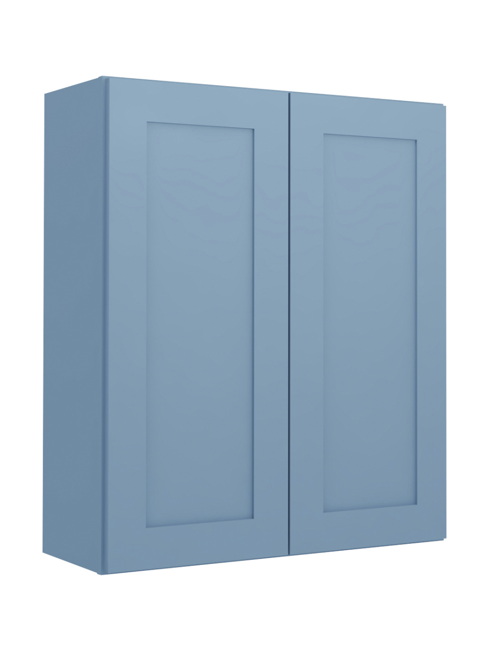 Xterra Blue Shaker W3036b Double Door Wall Closed