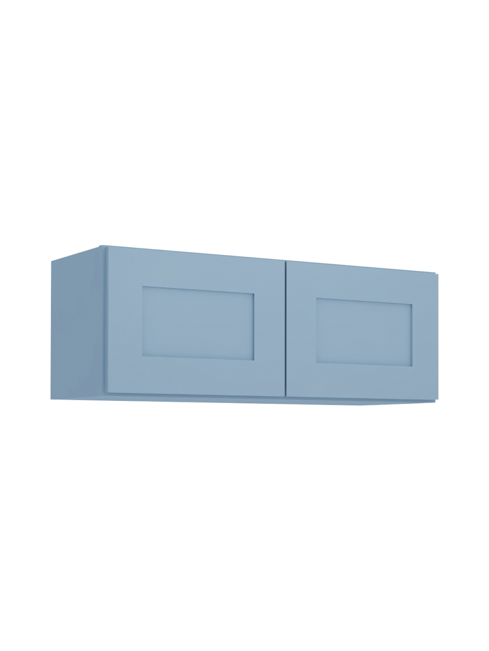 Xterra Blue Shaker W3312b Bridge Wall Cabinet Closed