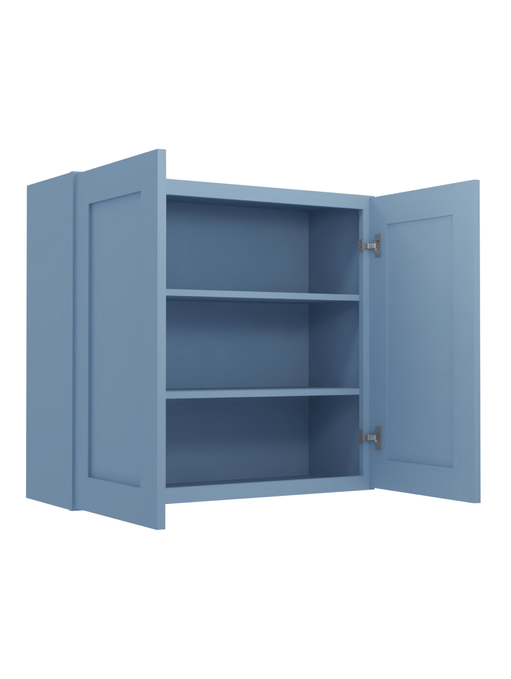 AX-W3330B: Xterra Blue Shaker 33″ Double Door Wall Cabinet