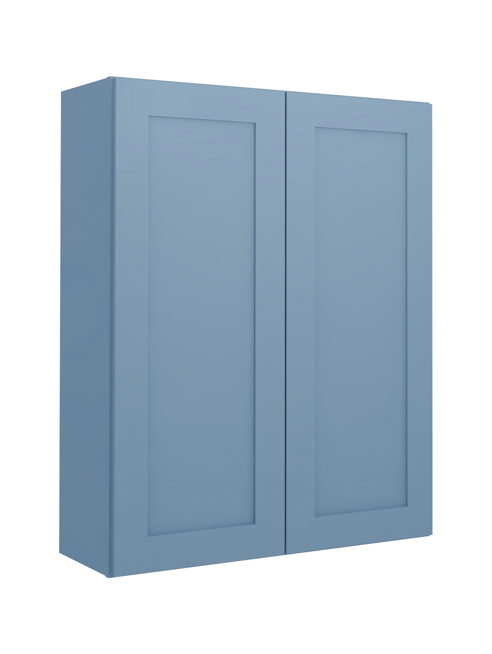 Xterra Blue Shaker W3342b Double Door Wall Closed