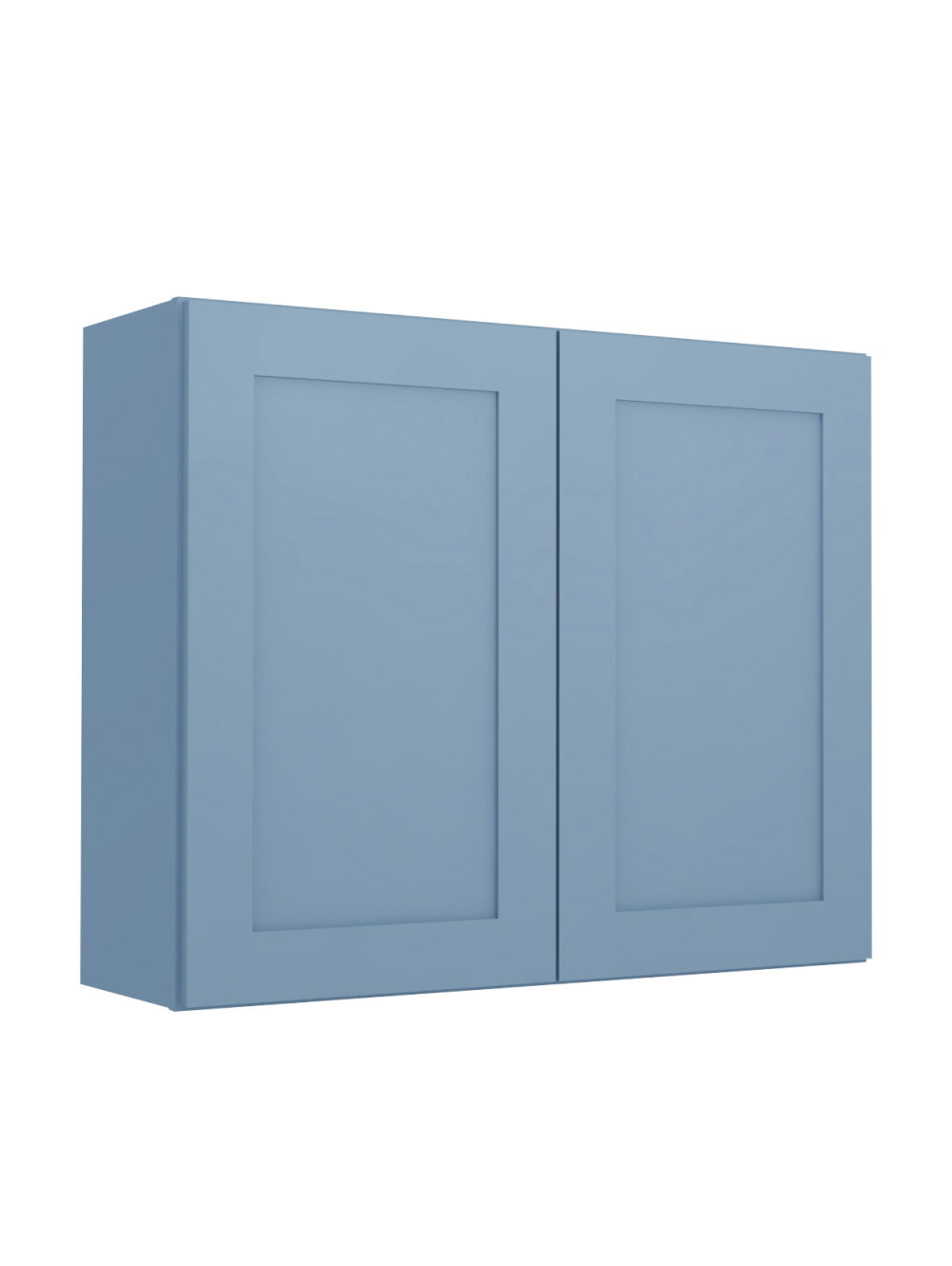 Xterra Blue Shaker W3630b Double Door Wall Closed