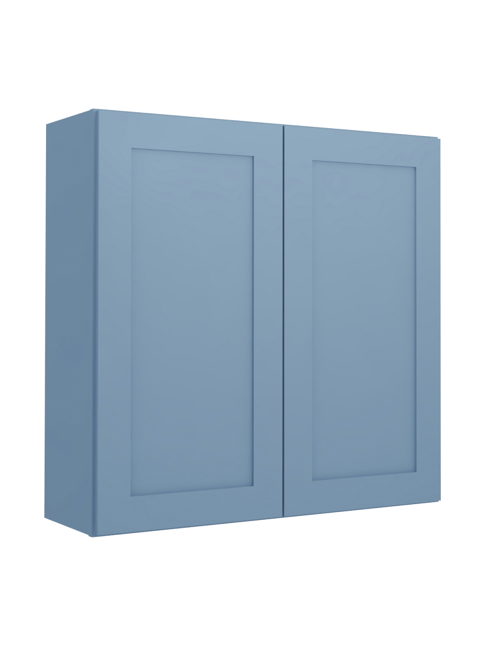 Xterra Blue Shaker W3636b Double Door Wall Closed