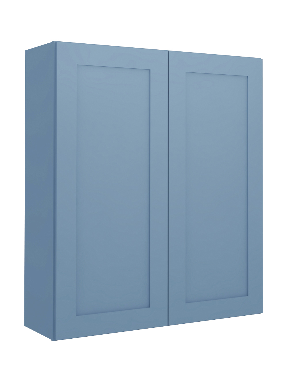 Xterra Blue Shaker W3642b Double Door Wall Closed
