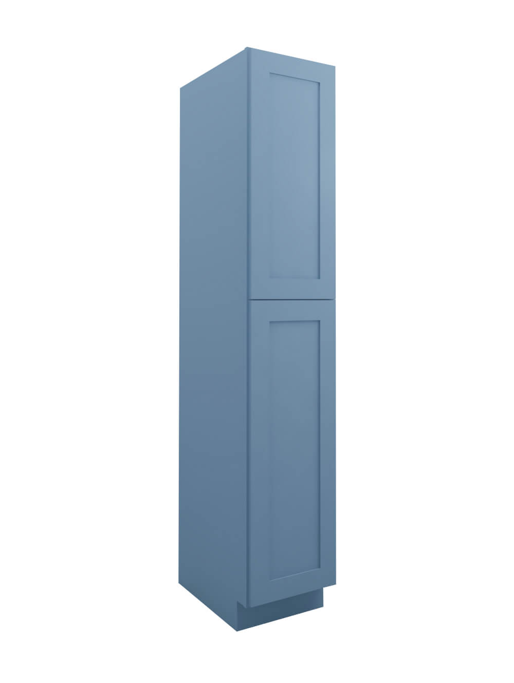 Xterra Blue Shaker Wp1584 Two Door Pantry Closed