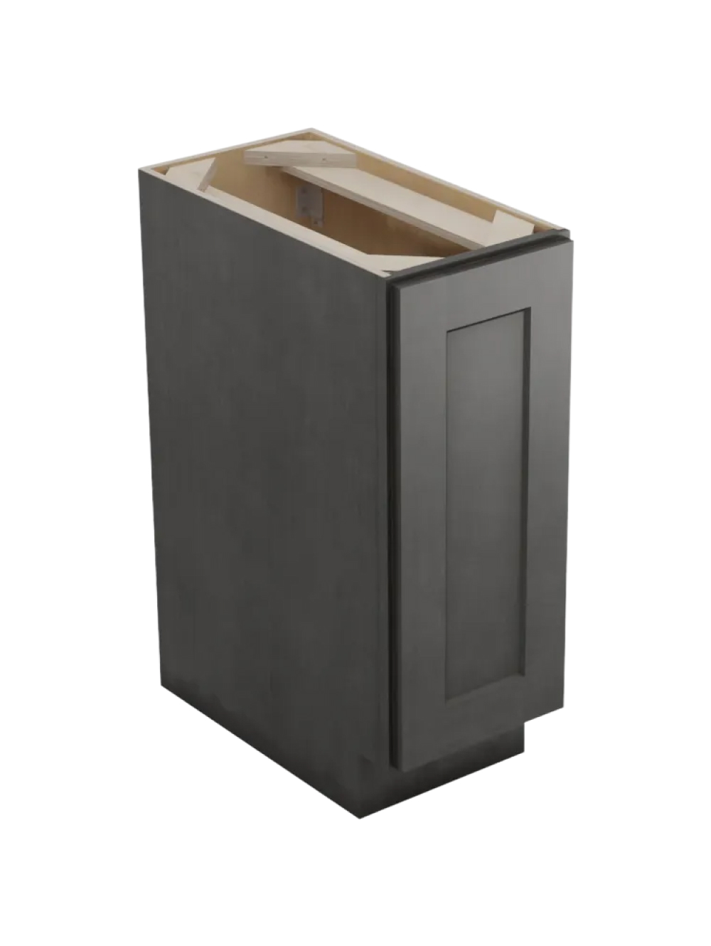 Shaker Cinder B12fh Single Door Base Closed