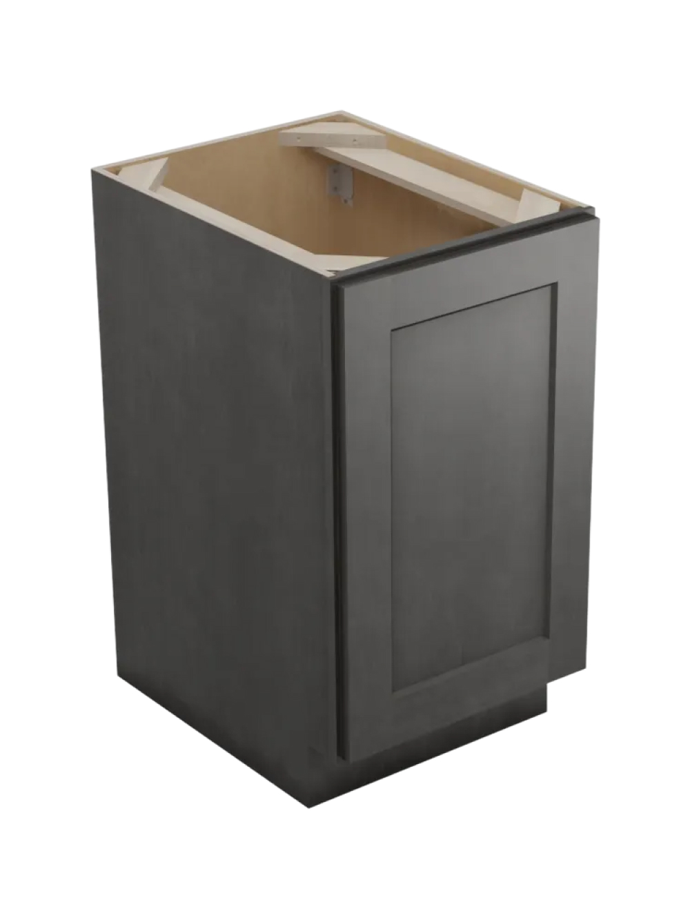 Shaker Cinder B18fh Single Door Base Closed