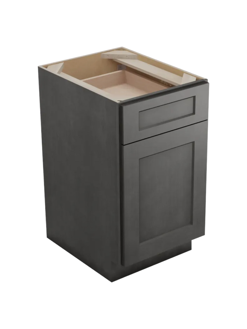 Shaker Cinder B18td Tray Divider Base Closed