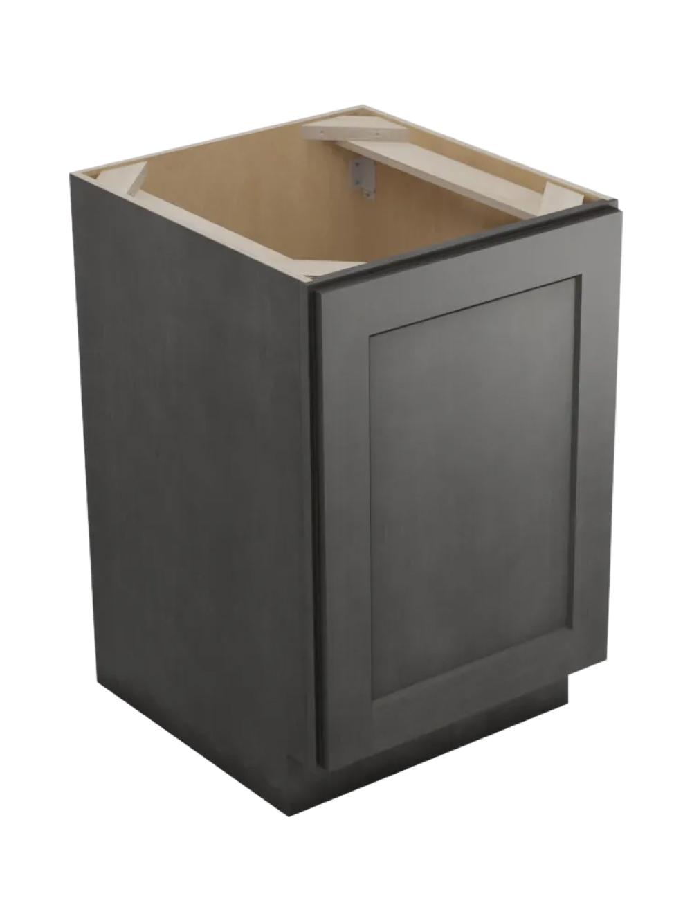 Shaker Cinder B21fhtcpo Base With Double Trash Can Closed