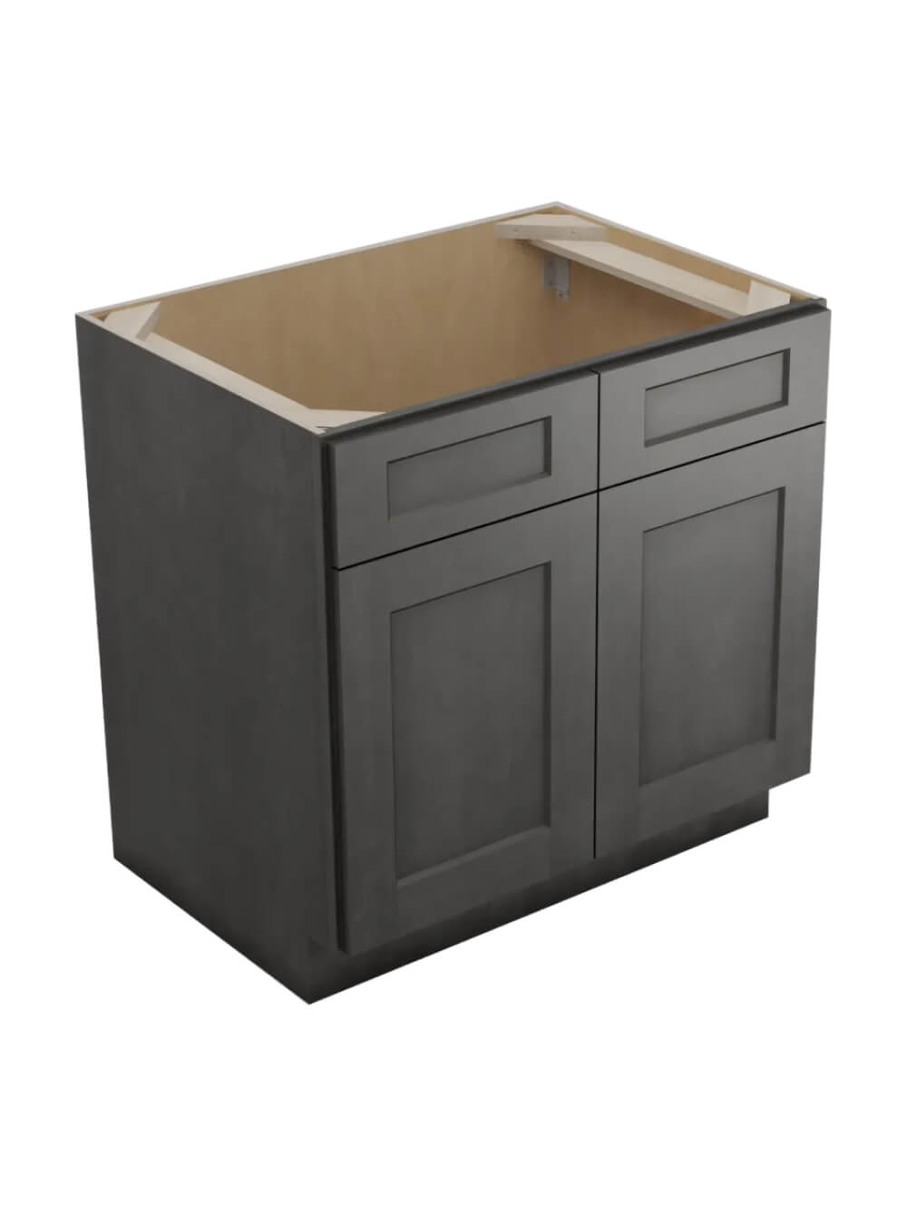 Shaker Cinder Sb33 Sink Base Cabinet Closed