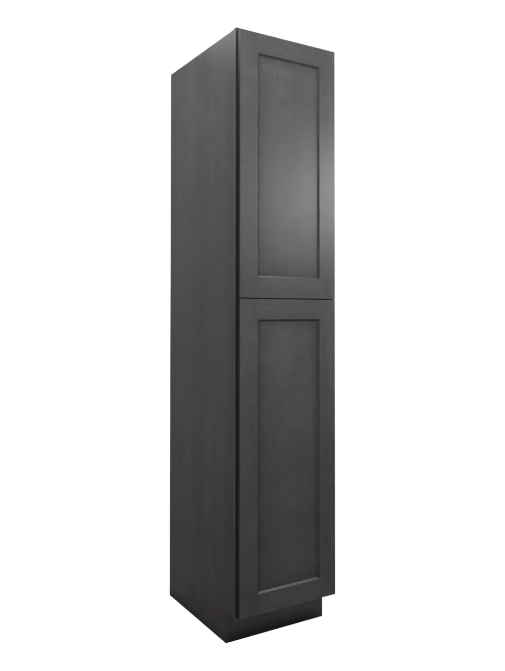 Shaker Cinder U1890244rs Four Rollout Shelf Cabinet Closed