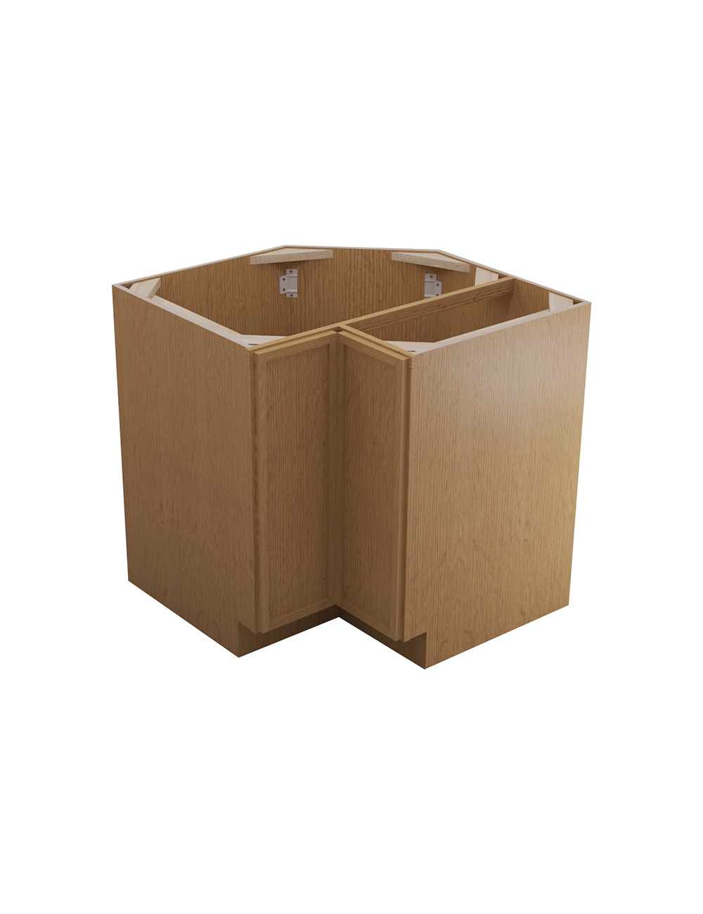 Petit Oak Shaker Ls3309 Lazy Susan Base Closed